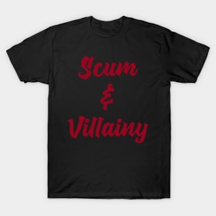 Scum & Villainy Red T-Shirt